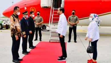 Presiden Joko Widodo dan Ibu Iriana Joko Widodo bertolak menuju Provinsi Nusa Tenggara Timur dari Bandara Internasional Soekarno-Hatta, Tangerang, pada Selasa, 31 Mei 2022.